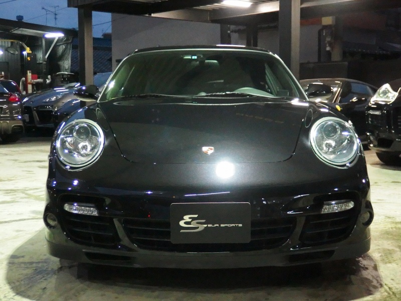 ポルシェ&nbsp;911(Type997)&nbsp;ターボ　スポーツクロノPKG　正規ディーラー車　テックアートアルミ&nbsp;中古車