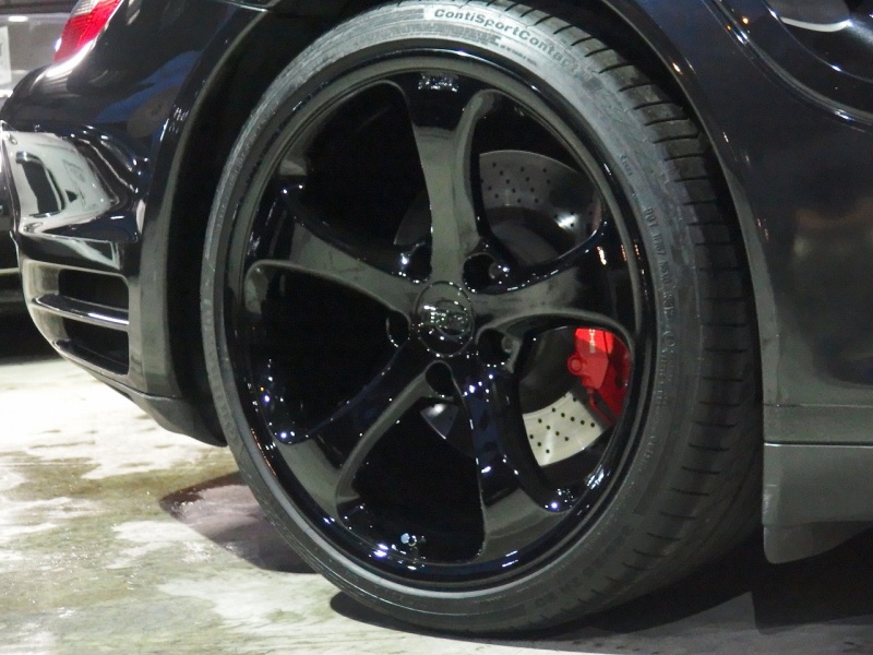 ポルシェ&nbsp;911(Type997)&nbsp;ターボ　スポーツクロノPKG　正規ディーラー車　テックアートアルミ&nbsp;中古車