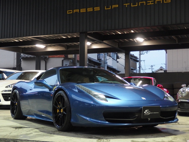 フェラーリ 458イタリア F1 Dct 左ハンドル 中古車 情報株式会社ガレージ エウル Http Www G Eur Jp