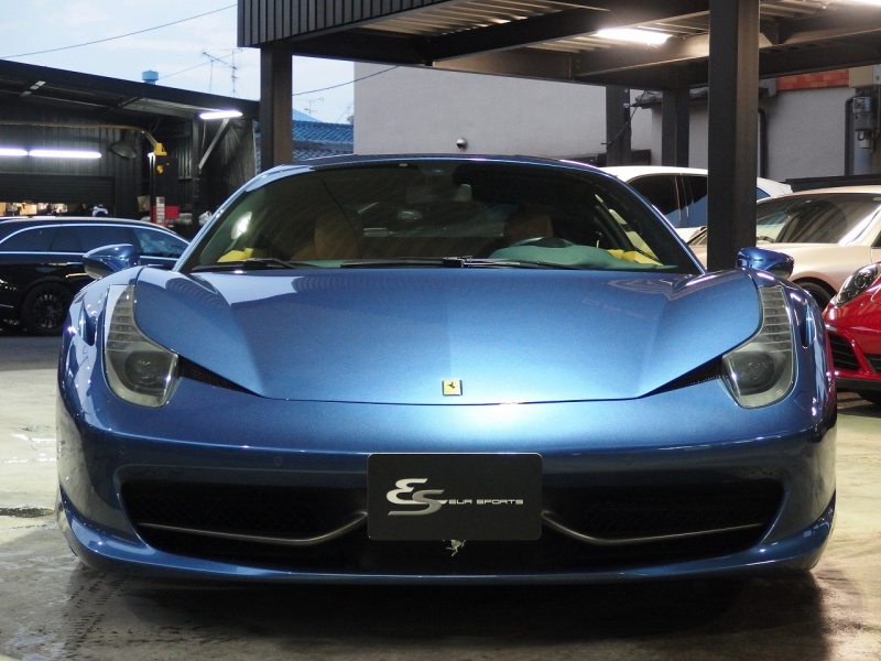 フェラーリ 458イタリア F1 DCT 左ハンドル 中古車情報 株式会社