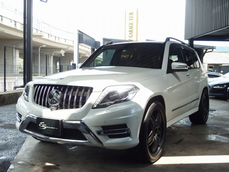 メルセデスベンツ&nbsp;GLKクラス&nbsp;350 4MATIC 正規ディーラー車 左ハンドル AMGスポーツPKG パナメリカーナグリル ロリンザー21インチアルミ&nbsp;中古車