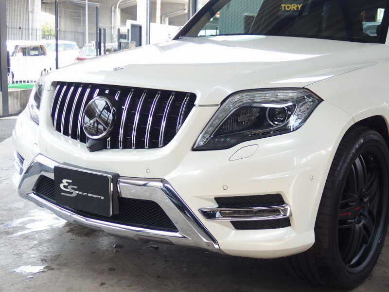 メルセデスベンツ&nbsp;GLKクラス&nbsp;350 4MATIC 正規ディーラー車 左ハンドル AMGスポーツPKG パナメリカーナグリル ロリンザー21インチアルミ&nbsp;中古車