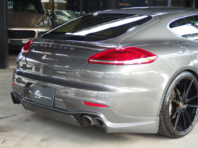 ポルシェ&nbsp;パナメーラ&nbsp;S PDK 正規ディーラー車 ワンオーナー 後期モデル 左H EUR-GTエアロ ES9-22inアルミ LEDヘッドライト エアサス BOSE 360℃カメラ&nbsp;中古車