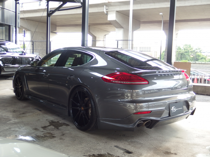 ポルシェ&nbsp;パナメーラ&nbsp;S PDK 正規ディーラー車 ワンオーナー 後期モデル 左H EUR-GTエアロ ES9-22inアルミ LEDヘッドライト エアサス BOSE 360℃カメラ&nbsp;中古車