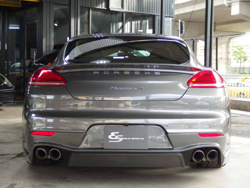 ポルシェ&nbsp;パナメーラ&nbsp;S PDK 正規ディーラー車 ワンオーナー 後期モデル 左H EUR-GTエアロ ES9-22inアルミ LEDヘッドライト エアサス BOSE 360℃カメラ&nbsp;中古車
