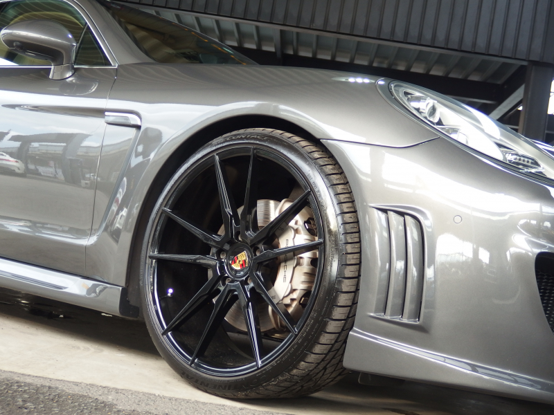 ポルシェ&nbsp;パナメーラ&nbsp;S PDK 正規ディーラー車 ワンオーナー 後期モデル 左H EUR-GTエアロ ES9-22inアルミ LEDヘッドライト エアサス BOSE 360℃カメラ&nbsp;中古車