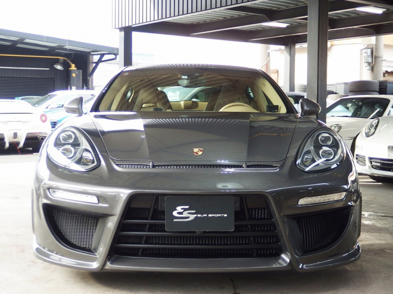 ポルシェ&nbsp;パナメーラ&nbsp;S PDK 正規ディーラー車 ワンオーナー 後期モデル 左H EUR-GTエアロ ES9-22inアルミ LEDヘッドライト エアサス BOSE 360℃カメラ&nbsp;中古車