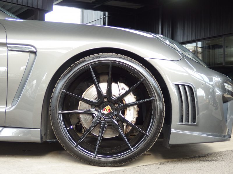 ポルシェ&nbsp;パナメーラ&nbsp;S PDK 正規ディーラー車 ワンオーナー 後期モデル 左H EUR-GTエアロ ES9-22inアルミ LEDヘッドライト エアサス BOSE 360℃カメラ&nbsp;中古車