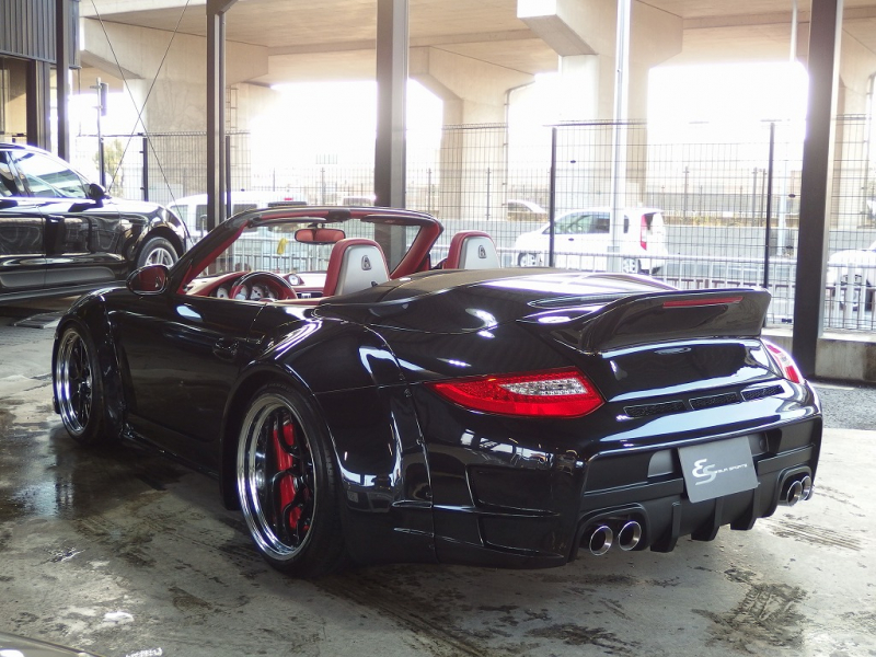 ポルシェ&nbsp;911(Type997)&nbsp;カレラS カブリオレ PDK EUR-GTワイドボディ オールレザーインテリア&nbsp;中古車