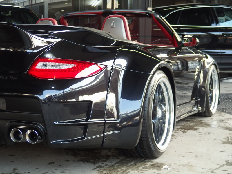 ポルシェ&nbsp;911(Type997)&nbsp;カレラS カブリオレ PDK EUR-GTワイドボディ オールレザーインテリア&nbsp;中古車