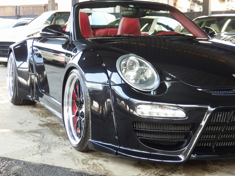 ポルシェ&nbsp;911(Type997)&nbsp;カレラS カブリオレ PDK EUR-GTワイドボディ オールレザーインテリア&nbsp;中古車