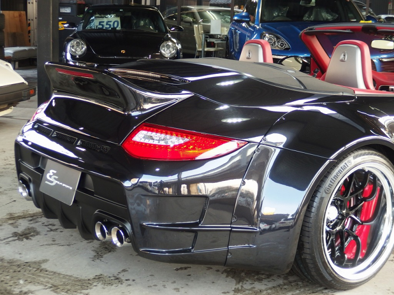 ポルシェ&nbsp;911(Type997)&nbsp;カレラS カブリオレ PDK EUR-GTワイドボディ オールレザーインテリア&nbsp;中古車