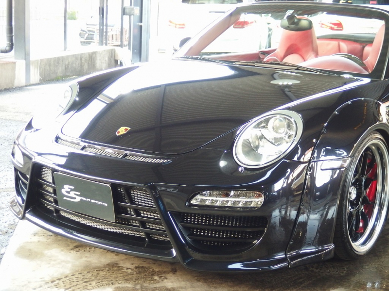 ポルシェ&nbsp;911(Type997)&nbsp;カレラS カブリオレ PDK EUR-GTワイドボディ オールレザーインテリア&nbsp;中古車