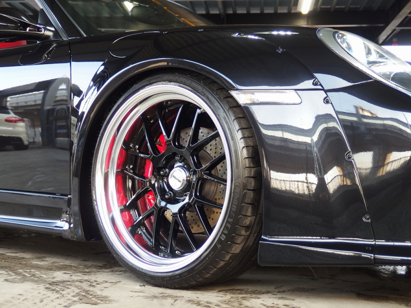 ポルシェ&nbsp;911(Type997)&nbsp;カレラS カブリオレ PDK EUR-GTワイドボディ オールレザーインテリア&nbsp;中古車