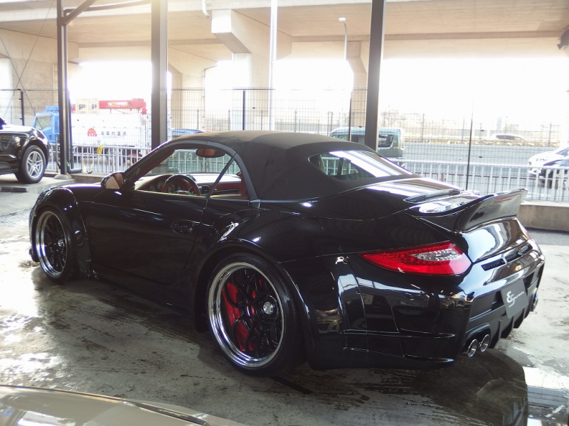 ポルシェ&nbsp;911(Type997)&nbsp;カレラS カブリオレ PDK EUR-GTワイドボディ オールレザーインテリア&nbsp;中古車