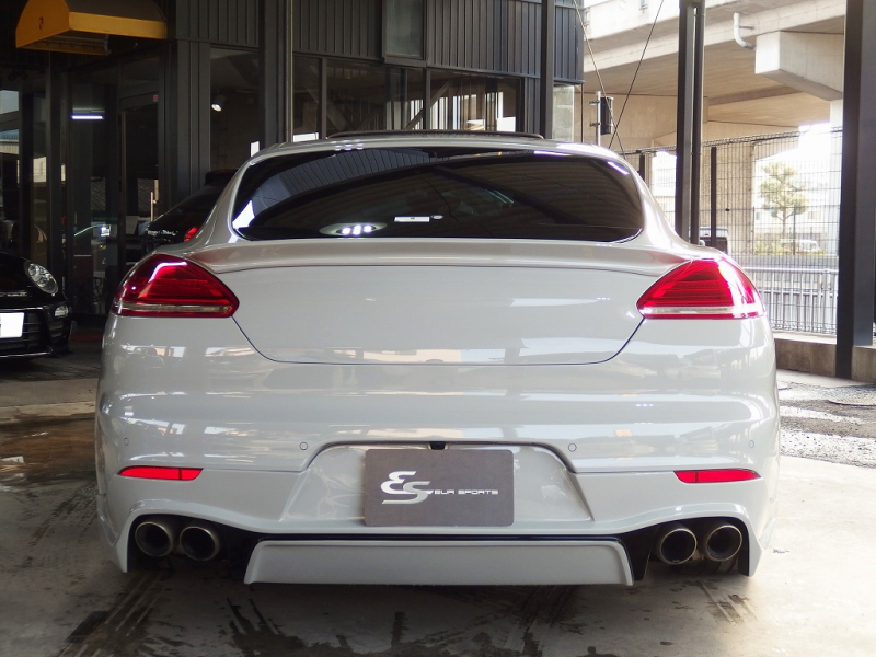 ポルシェ パナメーラ S 正規ディーラー車  左ハンドル EUR-GTエアロ 22inアルミ エアサス PASM サンルーフ エントリドライブ 中古車