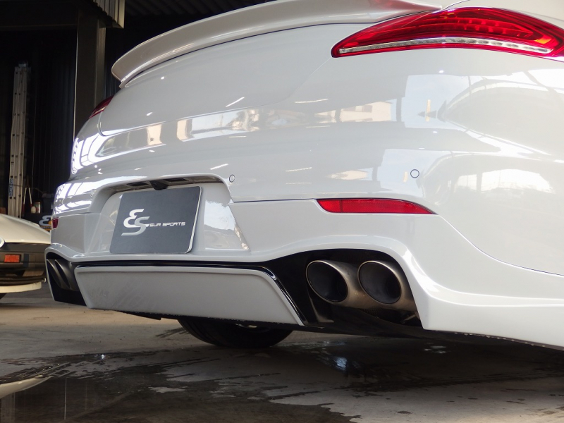 ポルシェ パナメーラ S 正規ディーラー車  左ハンドル EUR-GTエアロ 22inアルミ エアサス PASM サンルーフ エントリドライブ 中古車