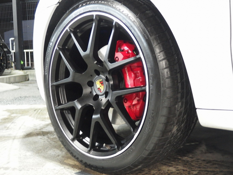 ポルシェ マカン ターボ　正規ディーラー車　ワンオーナー　ES112-22inアルミ　H＆Rダウンサス　PASM　スポーツシート　純正メモリーナビ 中古車