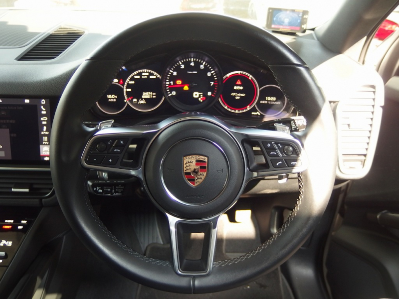ポルシェ カイエン 正規ディーラー車　1オーナー 　EUR-GTエアロ　ESダウンサス　ES9-22inアルミ　LEDヘッドライト　前後シートヒーター　エントリドライブ 中古車