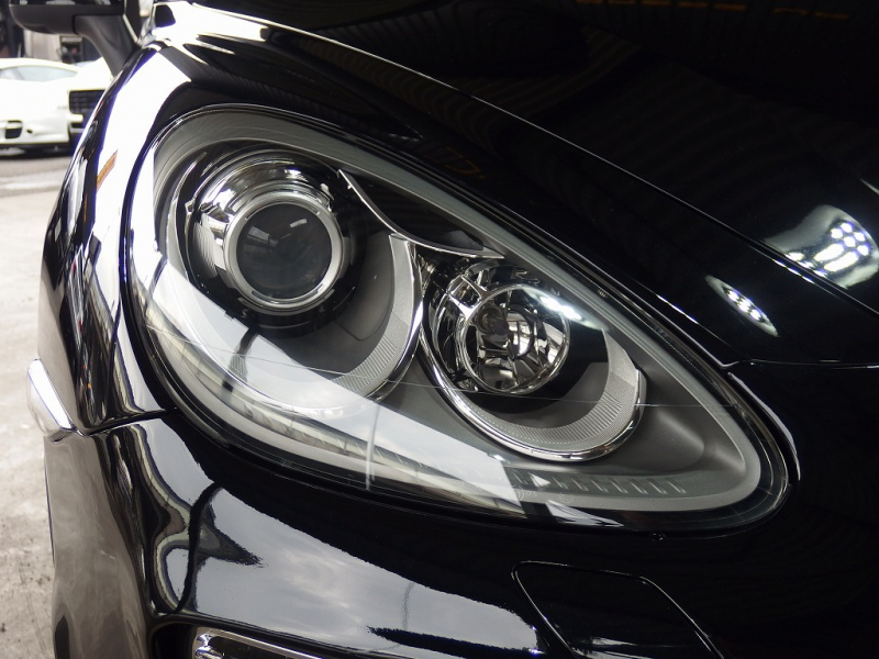 ポルシェ カイエン EUR-GTフルエアロ　正規ディーラー車　ESダウンサス　社外22インチアルミ　キャリパーペイント　 中古車