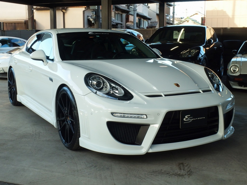 ポルシェ パナメーラ S PDK 正規ディーラー車  後期モデル 左H EUR-GTエアロ ES-22inアルミ LED　エアサス BOSE 中古車
