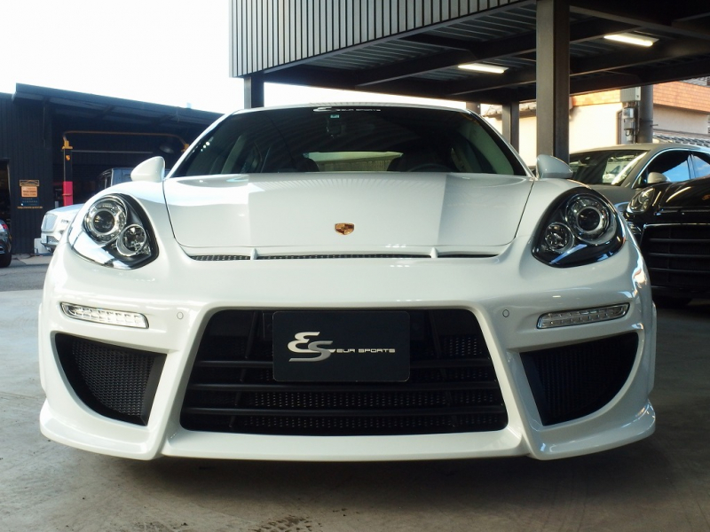 ポルシェ パナメーラ S PDK 正規ディーラー車  後期モデル 左H EUR-GTエアロ ES-22inアルミ LED　エアサス BOSE 中古車