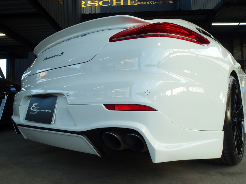 ポルシェ パナメーラ S PDK 正規ディーラー車  後期モデル 左H EUR-GTエアロ ES-22inアルミ LED　エアサス BOSE 中古車