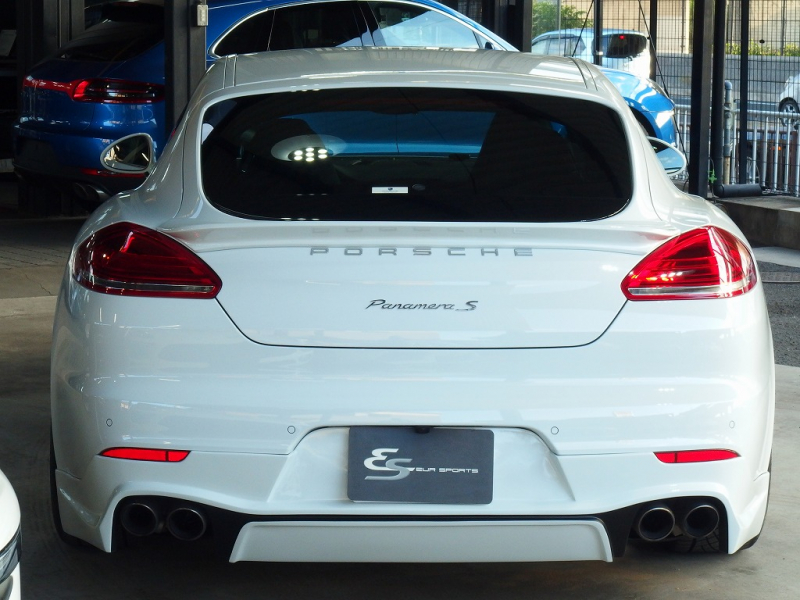 ポルシェ パナメーラ S PDK 正規ディーラー車  後期モデル 左H EUR-GTエアロ ES-22inアルミ LED　エアサス BOSE 中古車