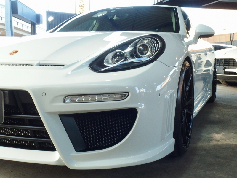 ポルシェ パナメーラ S PDK 正規ディーラー車  後期モデル 左H EUR-GTエアロ ES-22inアルミ LED　エアサス BOSE 中古車