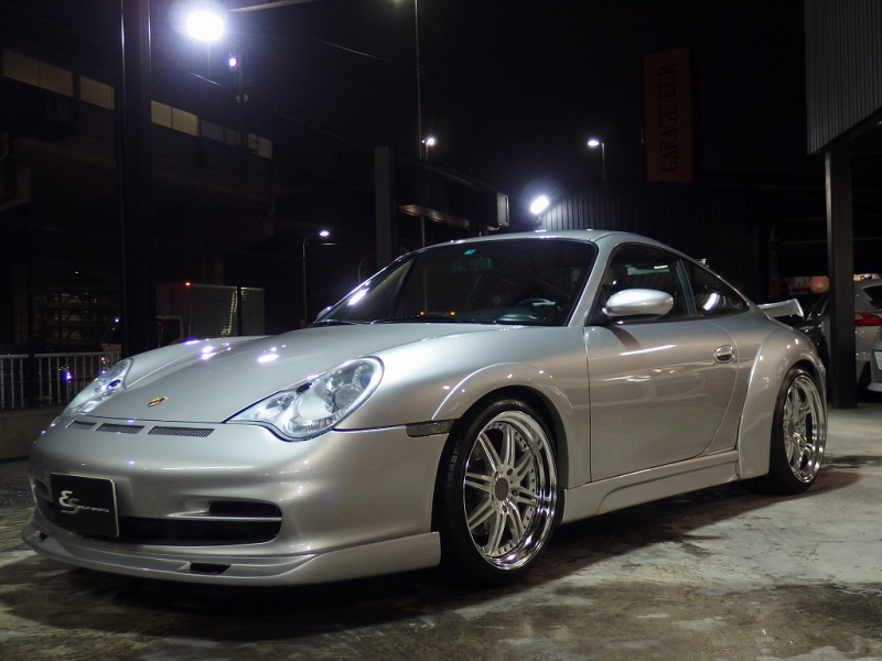 ポルシェ&nbsp;911(Type996)&nbsp;カレラ　EUR-GTRワイドボディ　正規ディーラー車　左ハンドル&nbsp;中古車