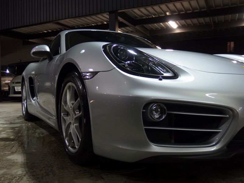 ポルシェ ケイマン 正規ディーラー車　左ハンドル　ACCアダプティブクルーズコントロール　 中古車