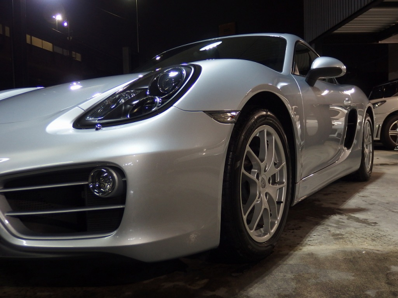 ポルシェ ケイマン 正規ディーラー車　左ハンドル　ACCアダプティブクルーズコントロール　 中古車