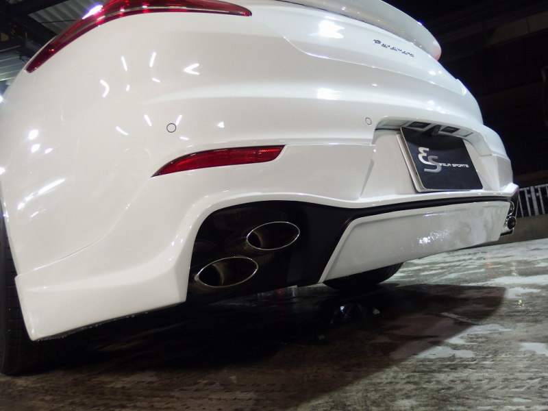 ポルシェ&nbsp;パナメーラ&nbsp;正規ディーラー車 右ハンドル EUR-GTエアロ 22inアルミ　ESダウンサス　ESスポーツマフラー&nbsp;中古車