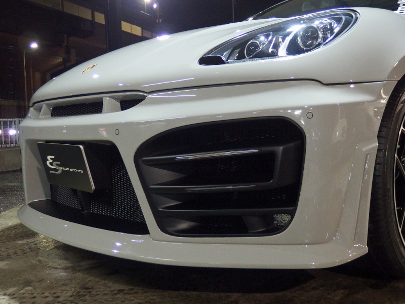 ポルシェ マカン ターボ EUR-GTエアロ ESダウンサス ES22inアルミ LCA 中古車