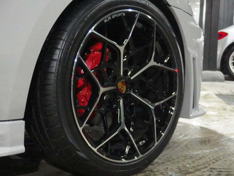 ポルシェ マカン ターボ EUR-GTエアロ ESダウンサス ES22inアルミ LCA 中古車