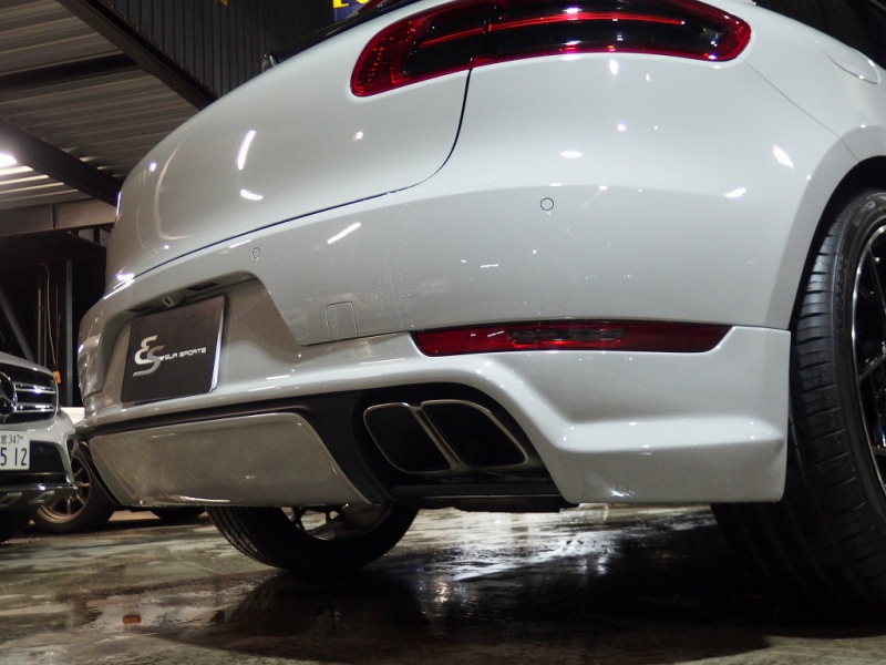 ポルシェ マカン ターボ EUR-GTエアロ ESダウンサス ES22inアルミ LCA 中古車