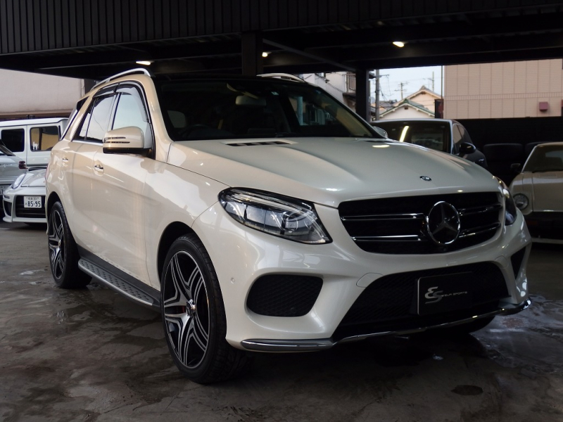 メルセデスベンツ GLE GLE350d　4マチック　スポーツ　AMG43純正フロントグリル　社外22インチアルミ 中古車