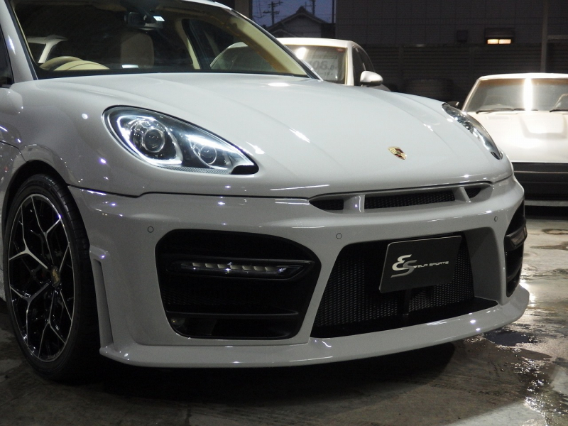 ポルシェ&nbsp;マカン&nbsp;マカンS 2015年モデル EUR-GT クレヨンオールペイント　ES22inアルミ　ESダウンサス&nbsp;中古車