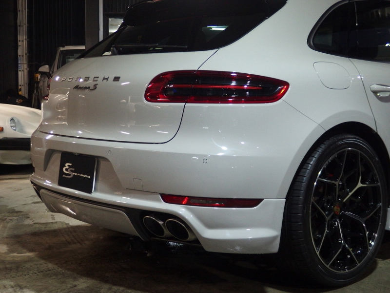 ポルシェ&nbsp;マカン&nbsp;マカンS 2015年モデル EUR-GT クレヨンオールペイント　ES22inアルミ　ESダウンサス&nbsp;中古車