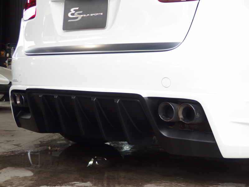 ポルシェ カイエン 2014年モデル　ベース　EUR-GTエアロ　ES22inアルミ　ESダウンサス　ESスポーツマフラー　 中古車