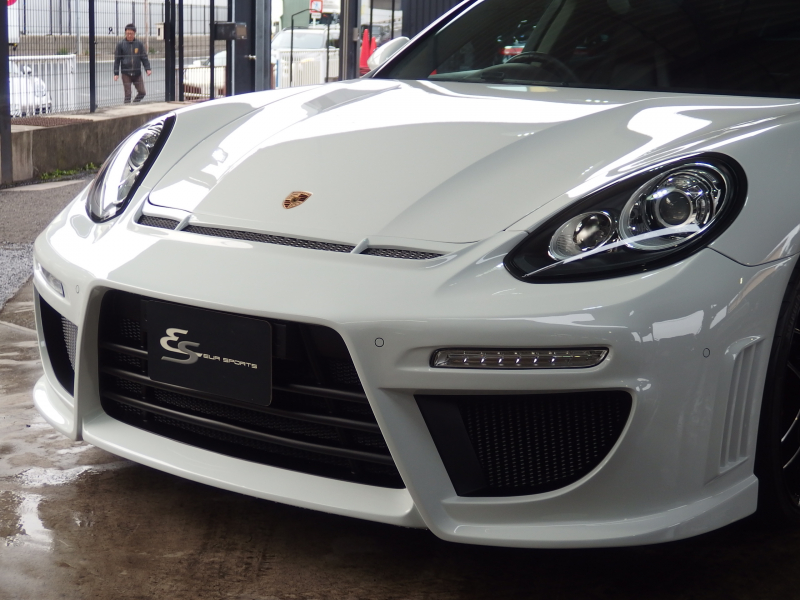 ポルシェ パナメーラ エディション 2016年モデル EUR-GTエアロ ES22インチアルミ ESダウンサス ESスポーツマフラー  中古車