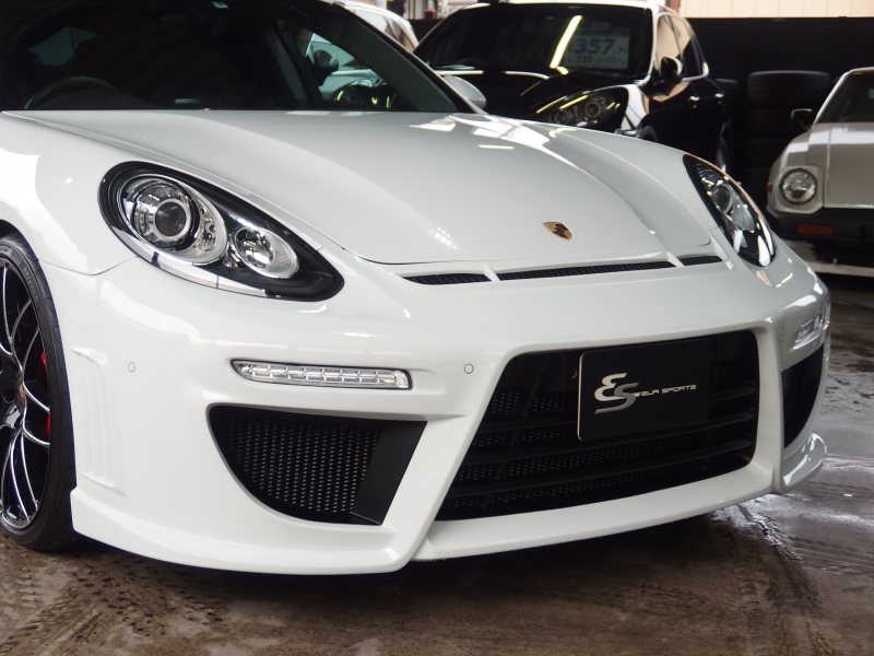 ポルシェ パナメーラ エディション 2016年モデル EUR-GTエアロ ES22インチアルミ ESダウンサス ESスポーツマフラー  中古車