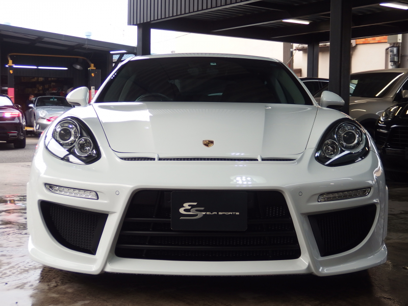 ポルシェ パナメーラ エディション 2016年モデル EUR-GTエアロ ES22インチアルミ ESダウンサス ESスポーツマフラー  中古車