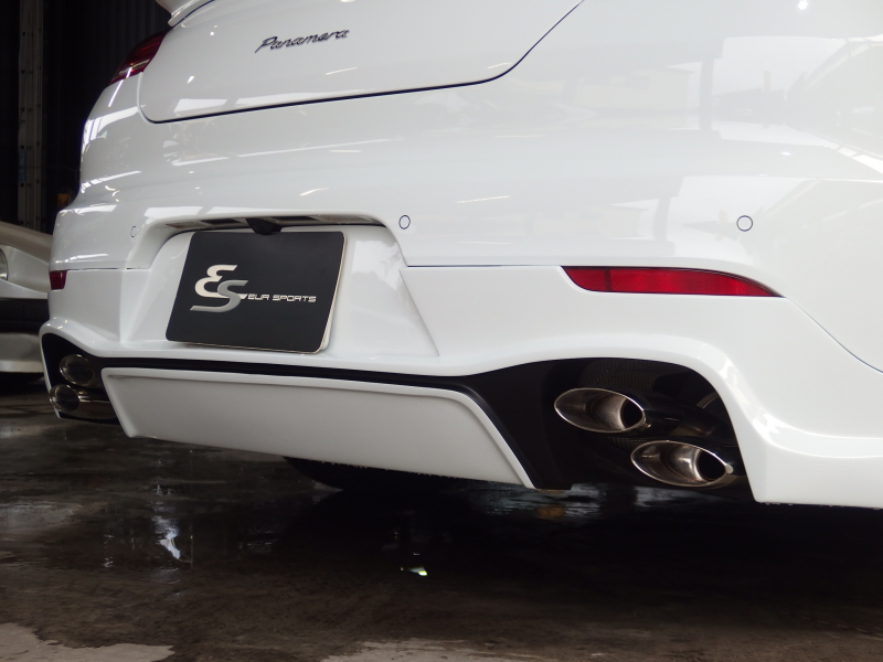 ポルシェ パナメーラ エディション 2016年モデル EUR-GTエアロ ES22インチアルミ ESダウンサス ESスポーツマフラー  中古車