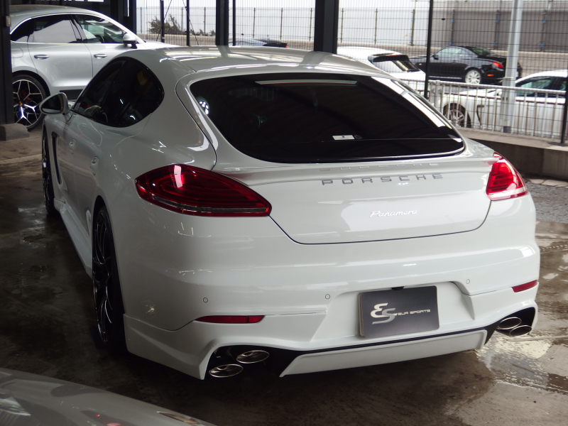 ポルシェ パナメーラ エディション 2016年モデル EUR-GTエアロ ES22インチアルミ ESダウンサス ESスポーツマフラー  中古車