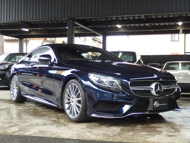 メルセデスベンツ Sクラス S550クーペ　AMGライン　ワンオーナー　パノラマガラスルーフ　レーダーセーフティパッケージ　エアバランスバッケージ 中古車