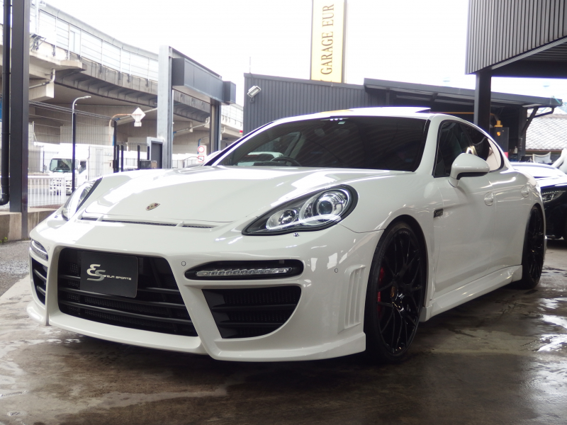 ポルシェ パナメーラ EUR-GT  ES22インチアルミ ESダウンサス  サンルーフ 正規ディーラー車 中古車