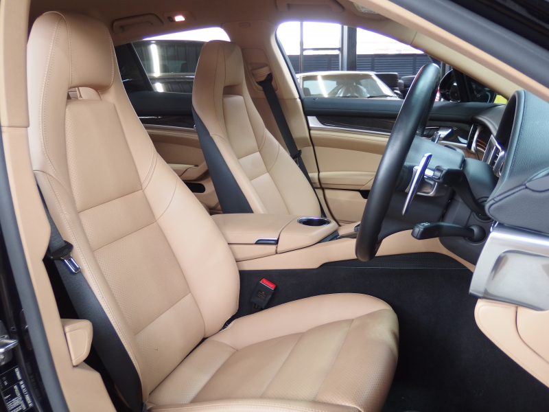 ポルシェ パナメーラ 後期 EUR-GTエアロ ES22インチアルミ ESスポーツマフラー ESダウンサス 正規ディーラー車 ベージュ×ブラックレザー 中古車