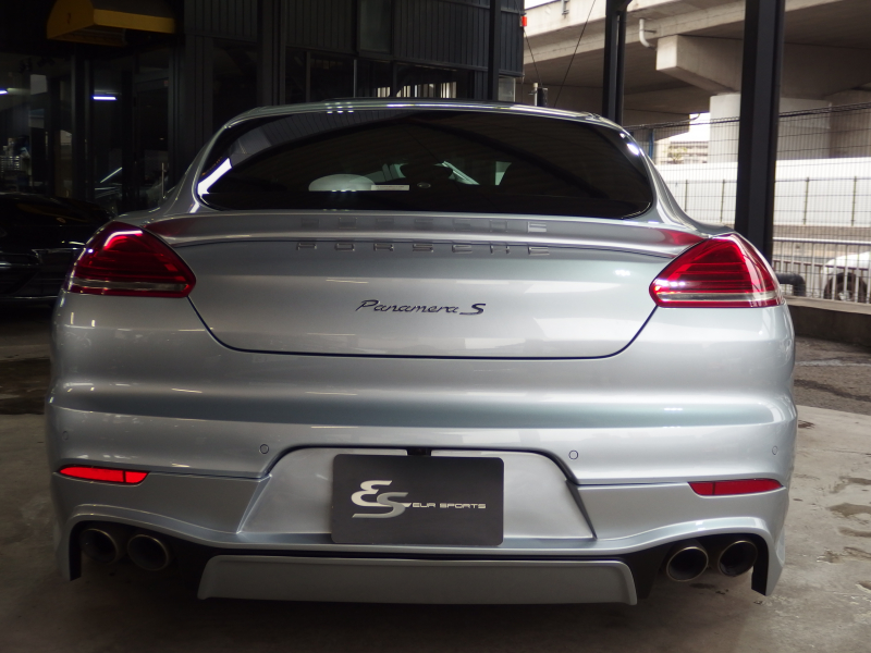 ポルシェ&nbsp;パナメーラ&nbsp;S スポーツクロノPKG 後期モデル　EUR-GTエアロ　ES22インチ　スマートキー　イージークローザー　前後シートヒーター&nbsp;中古車