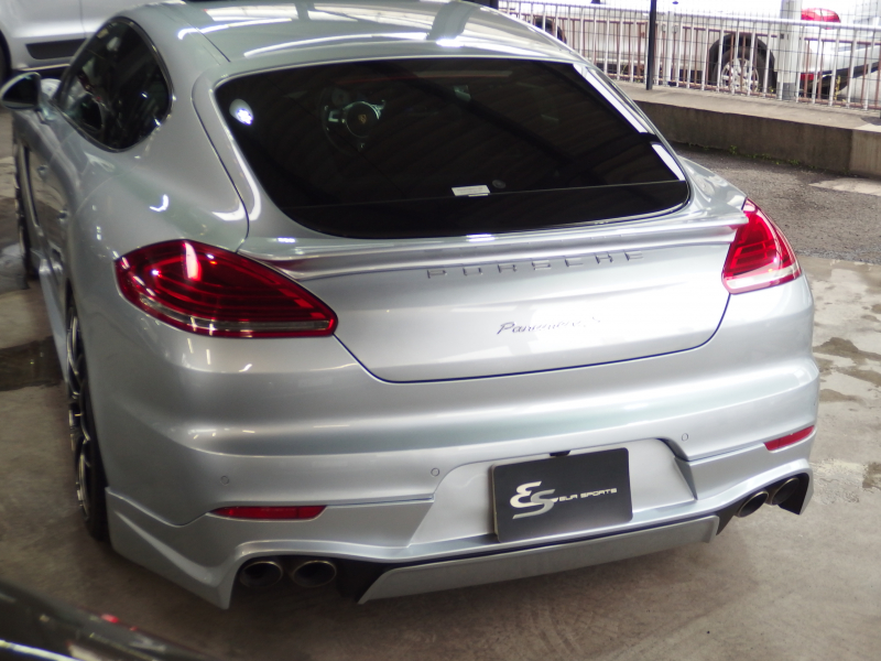 ポルシェ&nbsp;パナメーラ&nbsp;S スポーツクロノPKG 後期モデル　EUR-GTエアロ　ES22インチ　スマートキー　イージークローザー　前後シートヒーター&nbsp;中古車